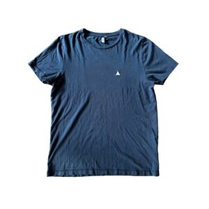 ASOS Men’s Shirt Triangle Logo Blue Large Soft